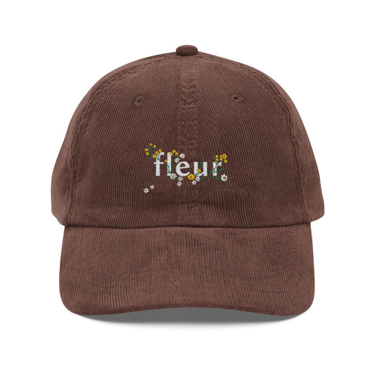 The Fleur Hat (Corduroy Edition)